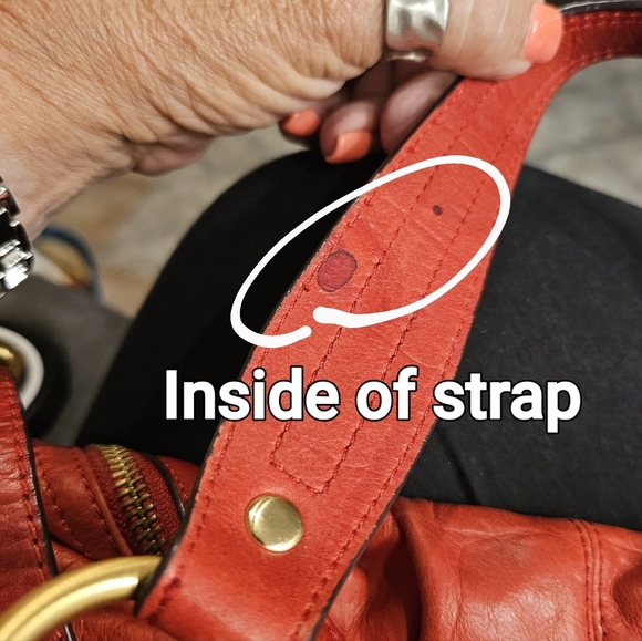 B. Makowsky Leather Shoulder Bag - Picture 11 of 12